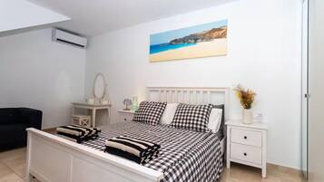 5 habitaciones, tabla de planchar con plancha, wifi y ropa de cama