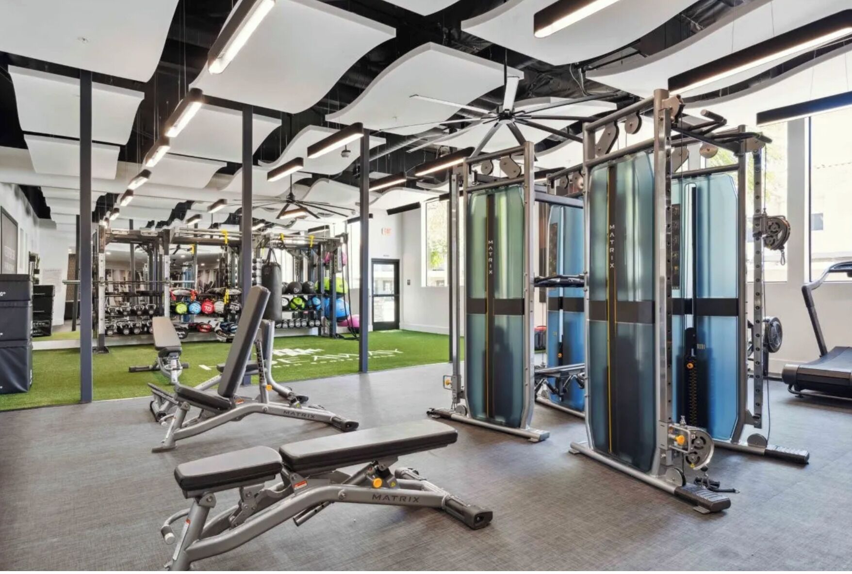 Fitnessbereich