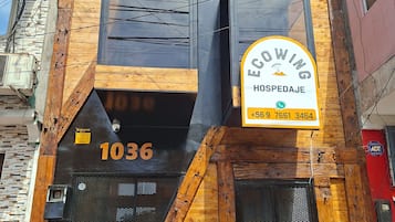 Fassade der Unterkunft