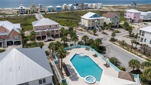 Exterior - Beachfront Luxury Home + Private Pool + BBQ Grill + Exclusive Location (Gulf Shores)