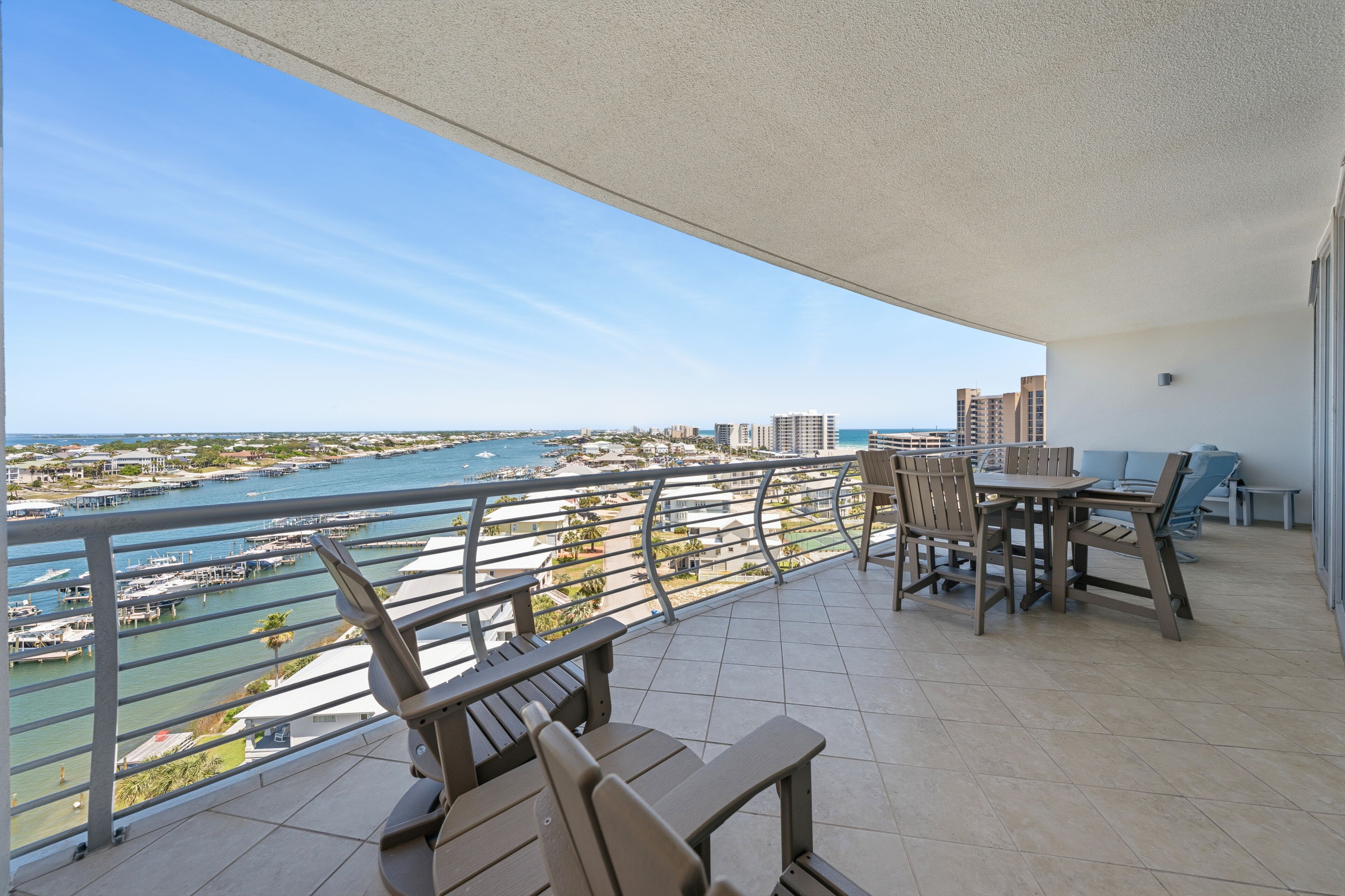Appart'hôtel Supérieur, 2 chambres, balcon, vue baie | Balcon