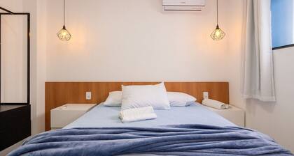 Modern & Comfortable 2-Bedroom Apartment with Suite, AC, and BBQ - Near Caruaru Shopping
