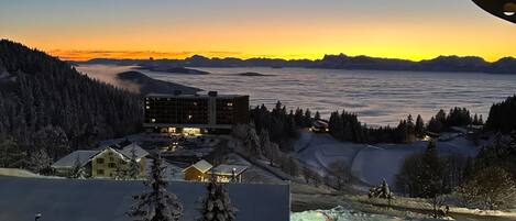 Vue depuis l’hébergement