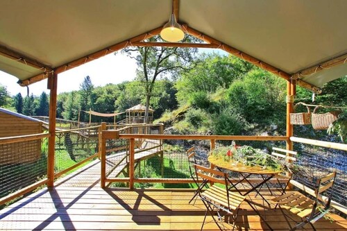 Cabane 3 étoiles - Piscine  - ccbfgi0