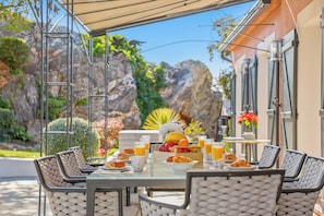 Opções para refeição ao ar livre