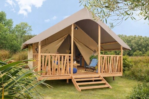 Cabane 4 étoiles - Piscine  - ccbffdc