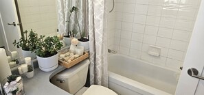 Soap, toilet paper