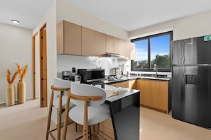 Coffee/tea maker, fridge, microwave, toaster - 2BR Pool • King Bed • Parking (Puerto Vallarta)