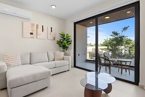 Living area - 2BR Pool • King Bed • Parking (Puerto Vallarta)