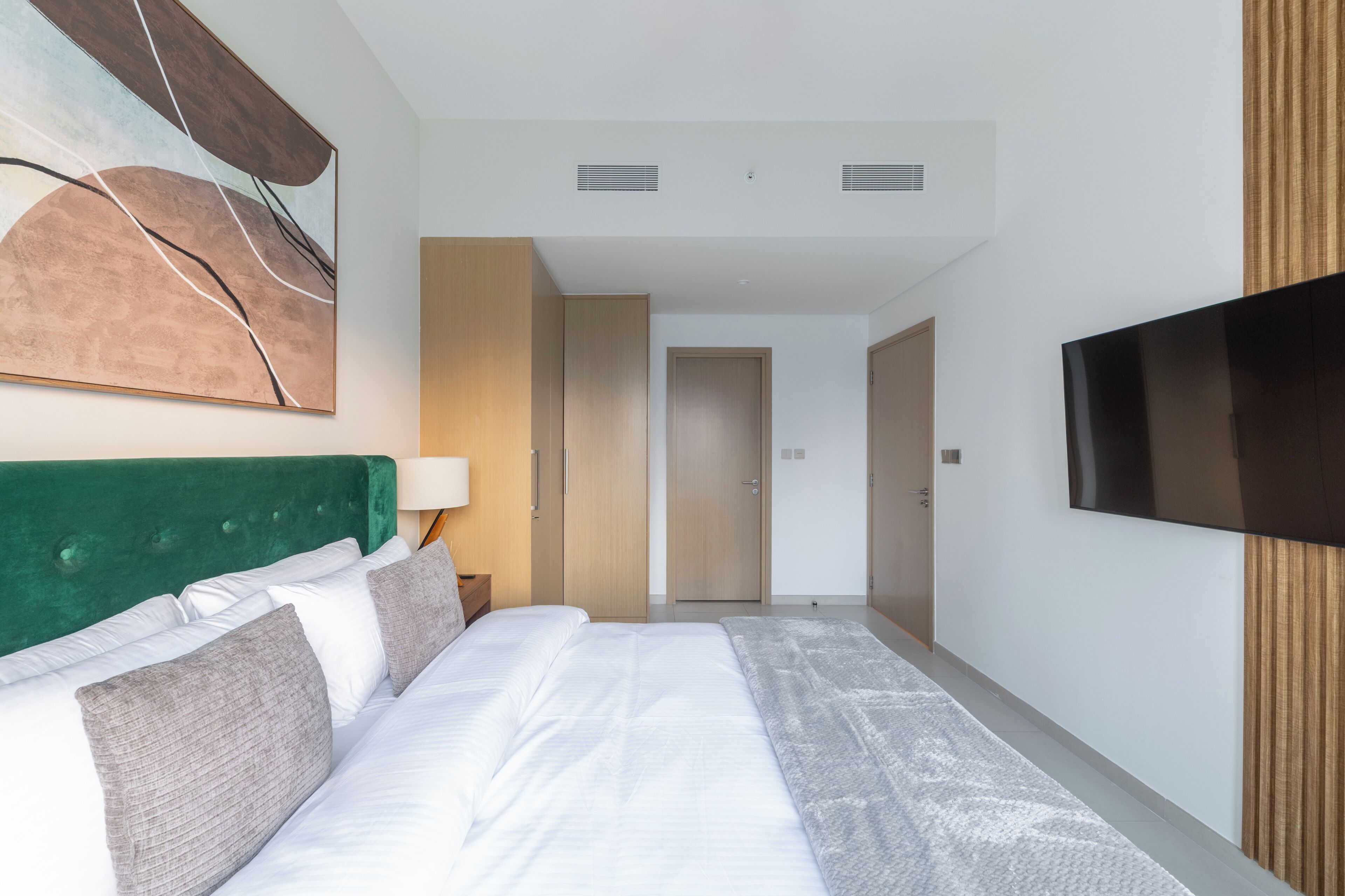 Departamento, balcón, vista a la ciudad | Tabla de planchar con plancha y wifi gratis 