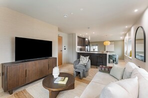 Living area - Hidden 7- Coastal Loft (St Ives)