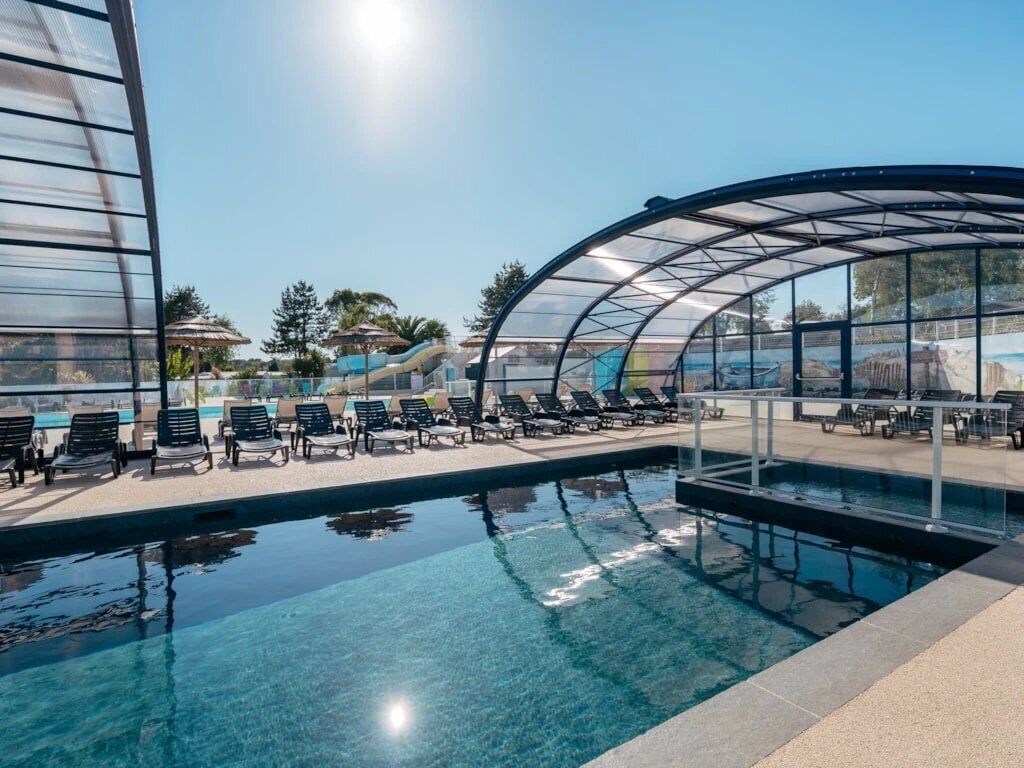 Indoor pool, a heated pool