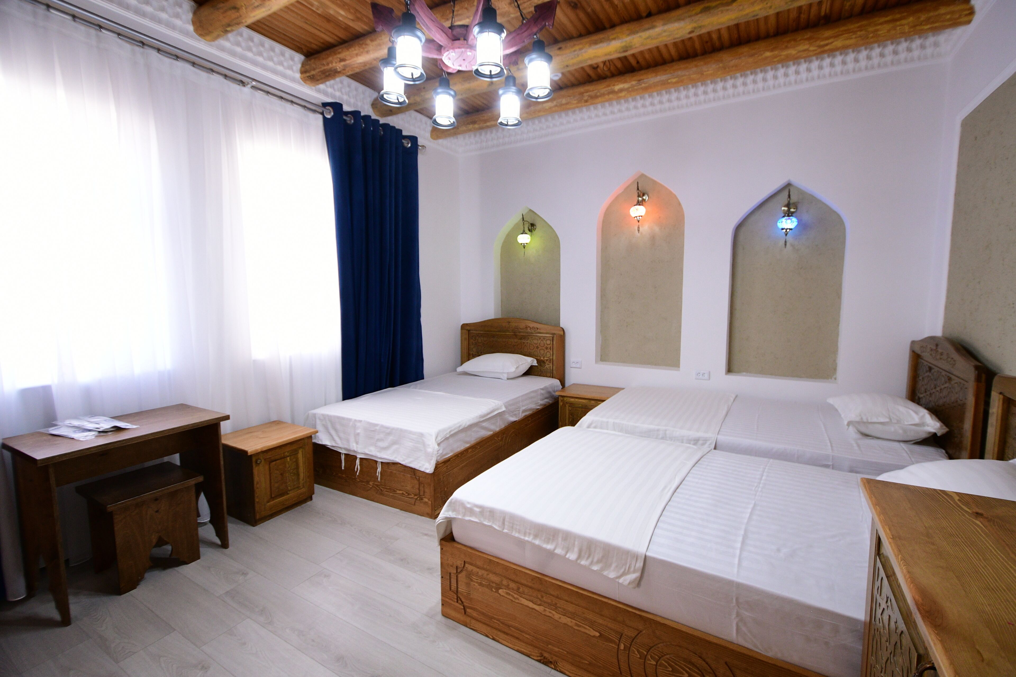 Deluxe Triple Room, Private Bathroom, Courtyard View