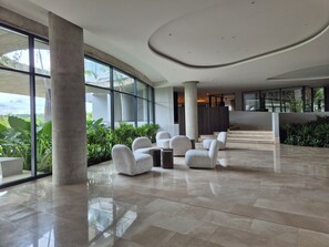 Lobby - MODERN APT WITH SEA VIEW AND SWIMMING POOLS 1 BEDROOM WITH BALCONY. MANZANILLO BEACH. (CARTAGENA)