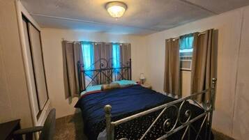 2 dormitorios, tabla de planchar con plancha, wifi gratis y ropa de cama