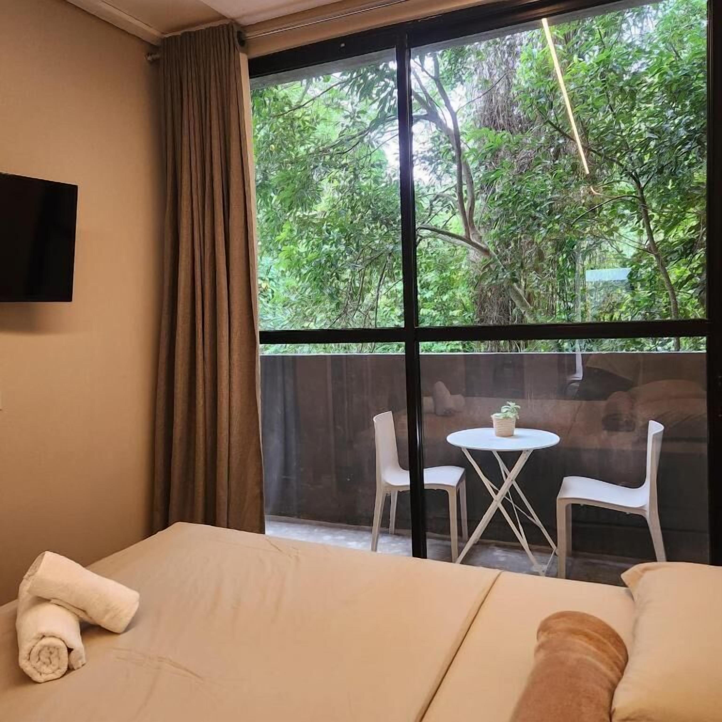 Double Room, Balcony, Garden View