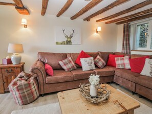 Living area - High Ickenthwaite Farmhouse (Ulverston)