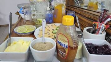 Shared Dormitory, 3 Bedrooms, Accessible | Breakfast meal