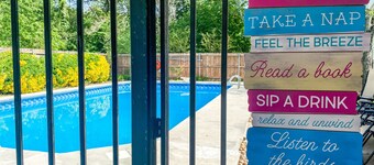 Mahan Pool House | Relaxing, Private Group Getaway