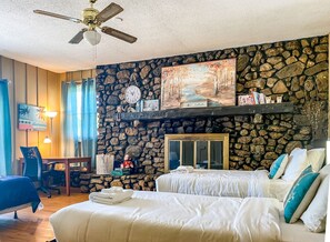 Room - Mahan Pool House | Relaxing, Private Group Getaway (Madison)