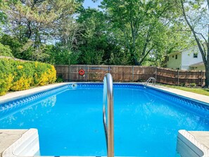 Pool - Mahan Pool House | Relaxing, Private Group Getaway (Madison)