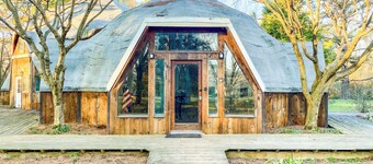 Dome House on Bell | Group Stay Near Research Park