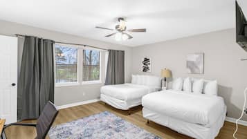 5 bedrooms, desk, iron/ironing board, free WiFi