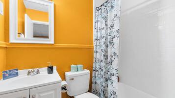 Hair dryer, towels