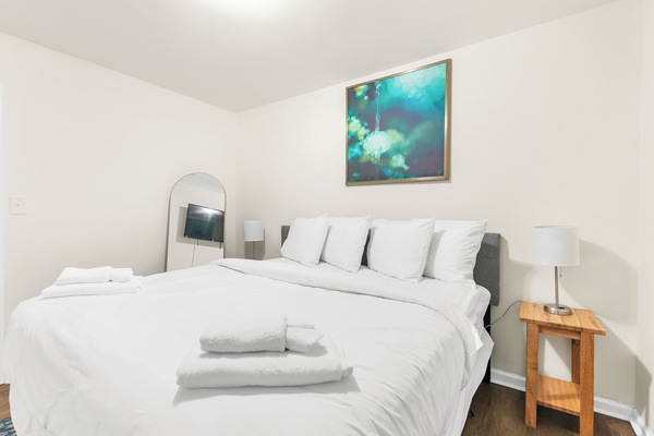 1 bedroom, iron/ironing board, free WiFi, bed sheets