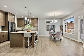 Full kitchen  - Silverado Getaway + Golf Sim/Theatre + EV Charger (Calgary)