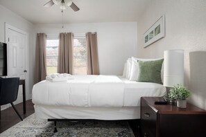 3 habitaciones, tabla de planchar con plancha y wifi gratis 