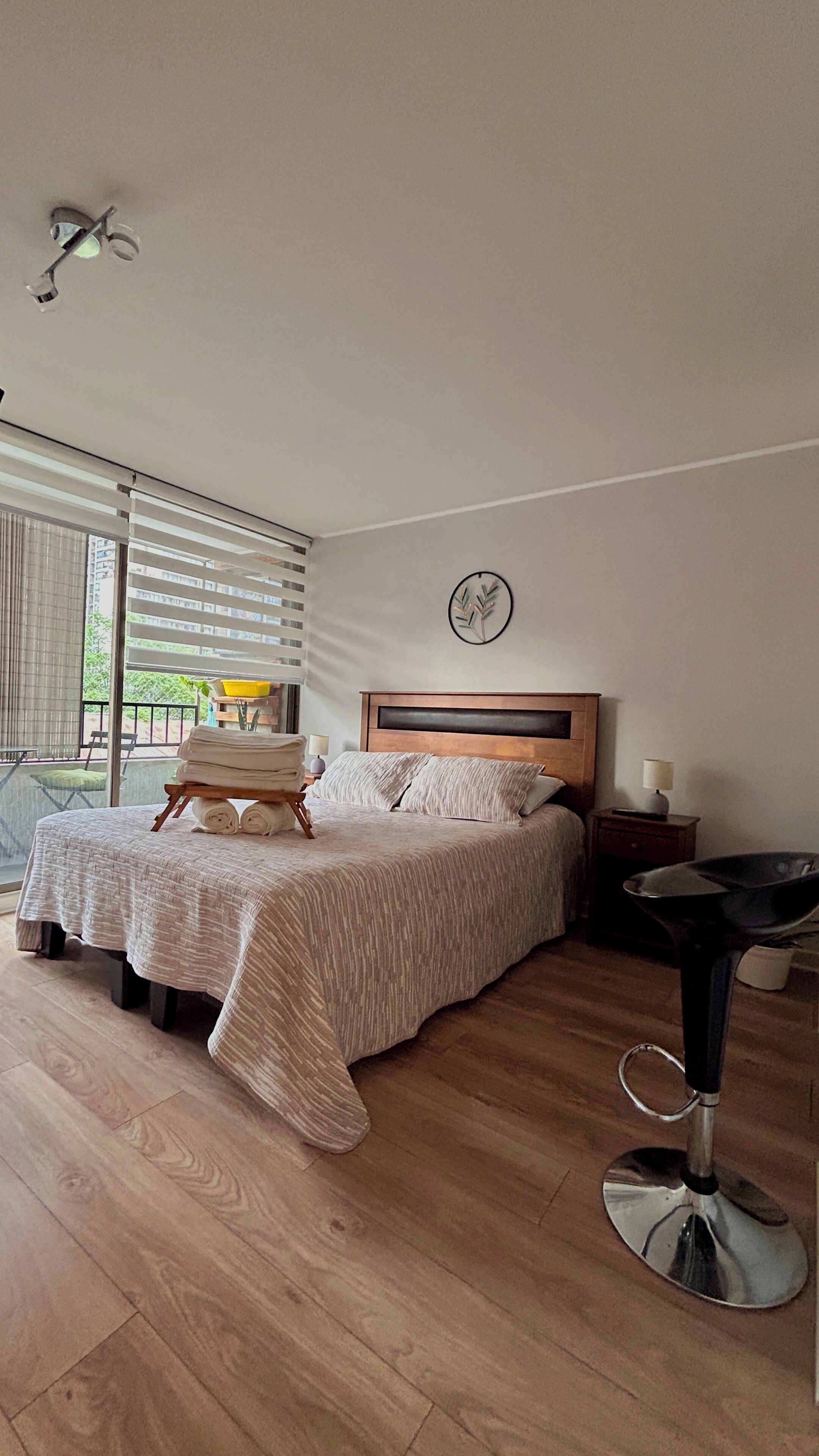 1 slaapkamer, een bureau, een strijkplank/strijkijzer, gratis wifi