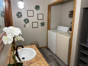 Towels, toilet paper
