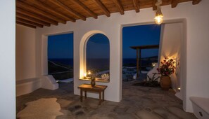 Apartment | Balcony - Mykonos Home by Beach (Mykonos)