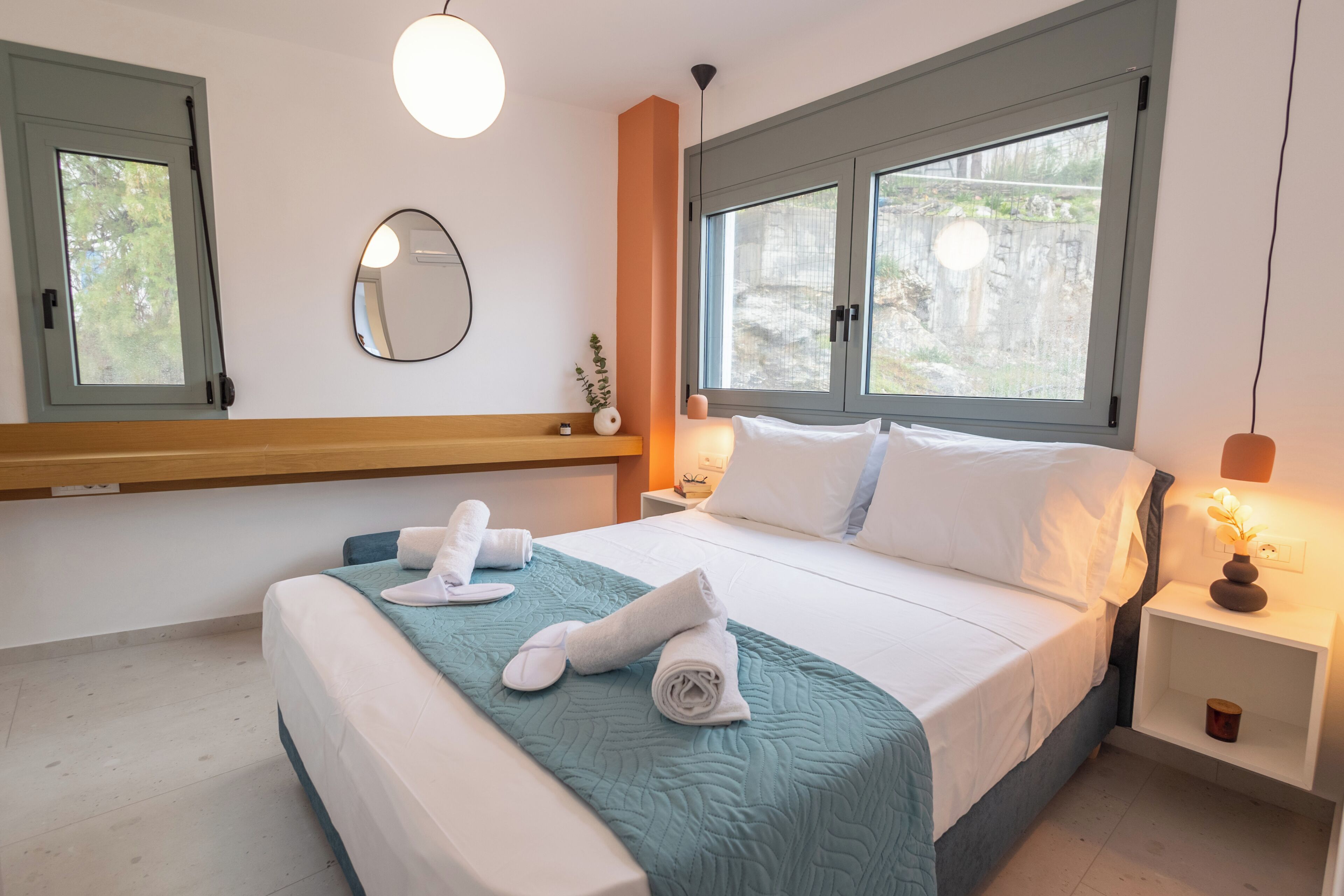 2 habitaciones, tabla de planchar con plancha y wifi 