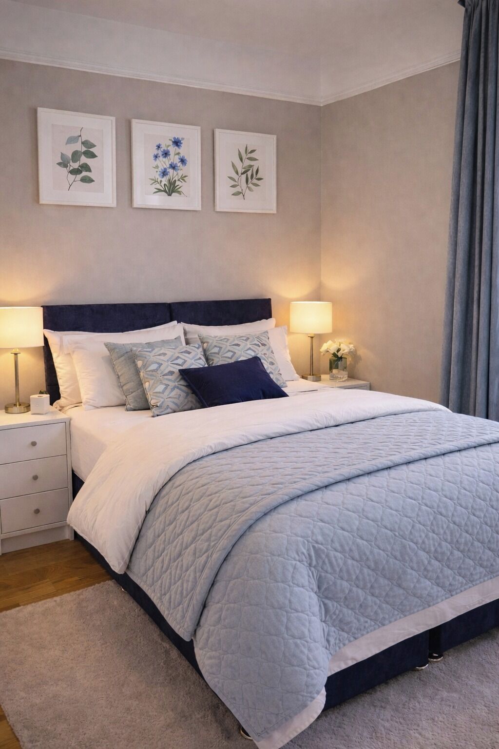 3 habitaciones, tabla de planchar con plancha, wifi y ropa de cama 