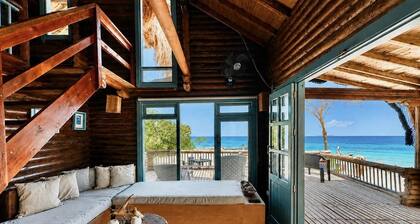 Private house in front of the Caribbean sea in Cartagena.