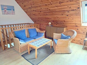 House | Living room - Coastal Garden Retreat Near Sandy Beach (Plouarzel)
