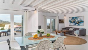 Villa | Living room - Kalafatis Stay With Private Pool (Mykonos)