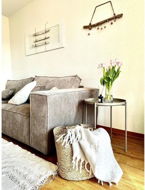 Apartment | Living room - Ferienwohnung in Lemkenhafen fur 3 Gaste (Fehmarn)