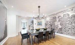 Dining - Rare Yorkville Detached House with Parking and Hot Tub (Toronto)