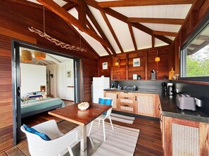 Bungalow - privat pool - havudsigt | Privat køkken