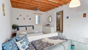 Apartment - Ornos Home With Sea View (Mykonos)