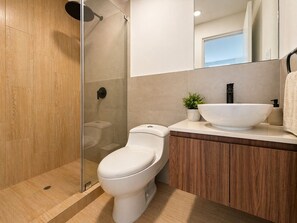 Apartemen Comfort, 2 kamar tidur, dapur | Kamar mandi