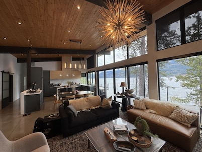 Modern Japanese-Inspired Lakefront Retreat