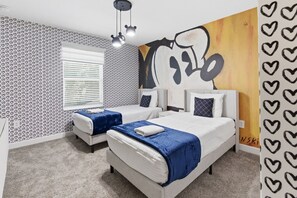 4 bedrooms, iron/ironing board, WiFi, bed sheets - Lovely Themed Villa w/ Private Pool | Storey Lake (2441) (Kissimmee)