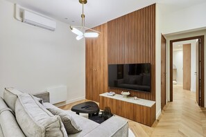 Apartment | Living area - Beautiful Apartment With AC - Center of Paris (Paris)