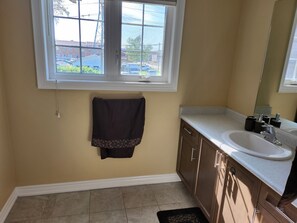 Towels, soap, toilet paper