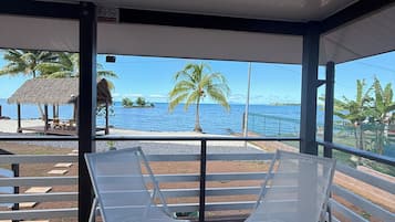Superior Bungalow, Beach View | Terrace/patio