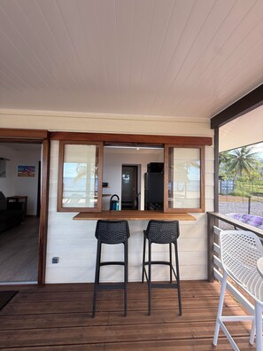 Superior Bungalow, Beach View | Terrace/patio